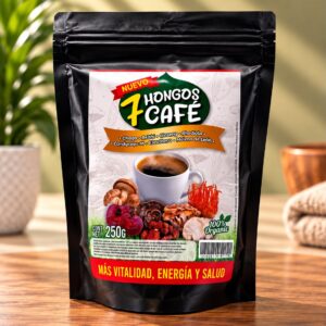 7 Hongos Café — 1 Bolsa (30 días)
