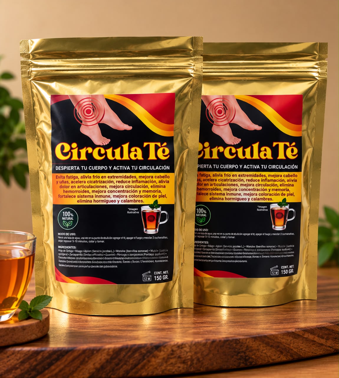 CirculaTé — 2 Bolsas (60 días)