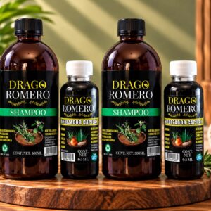 Drago Romero — 2 Shampoos + 2 Reforzadores (60 días)