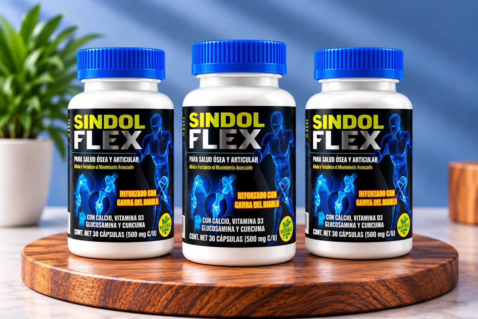 SindolFlex — 3 Frascos (90 días)